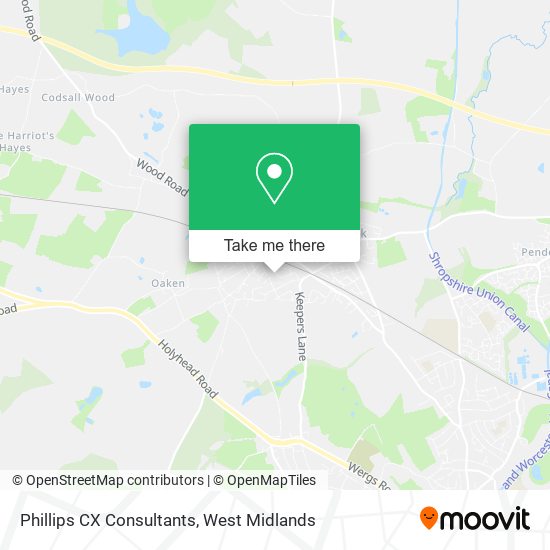 Phillips CX Consultants map