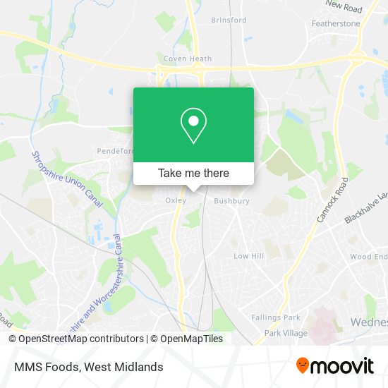 MMS Foods map