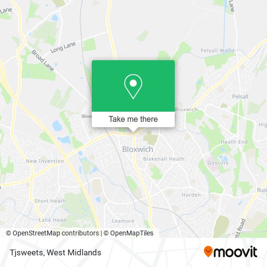 Tjsweets map