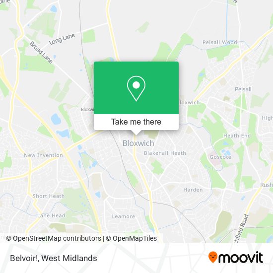 Belvoir! map