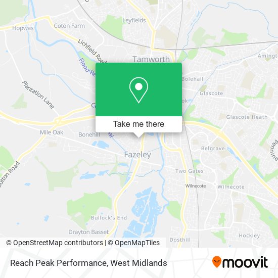 Reach Peak Performance map