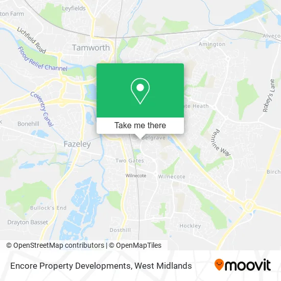 Encore Property Developments map
