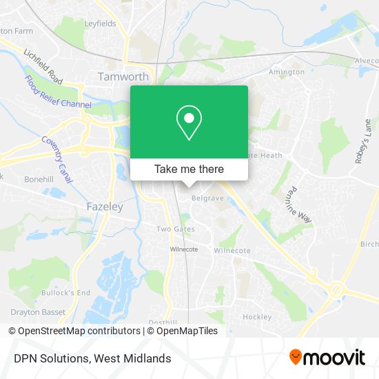 DPN Solutions map