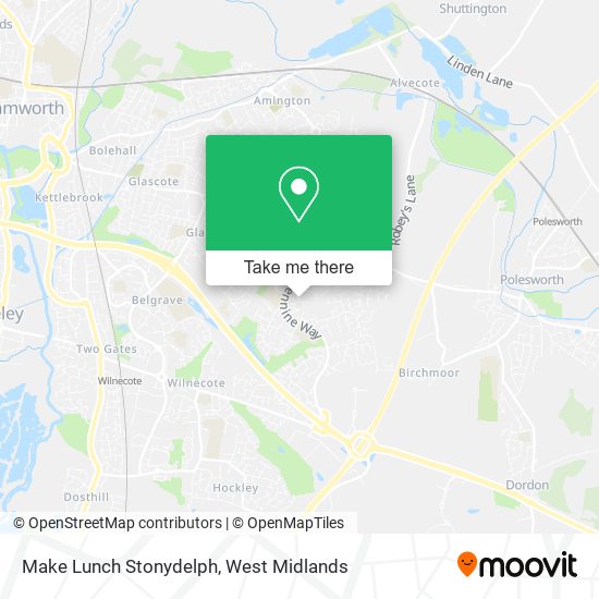 Make Lunch Stonydelph map
