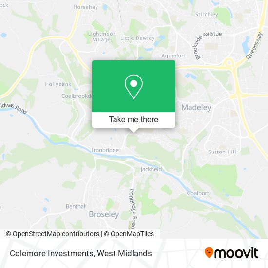 Colemore Investments map