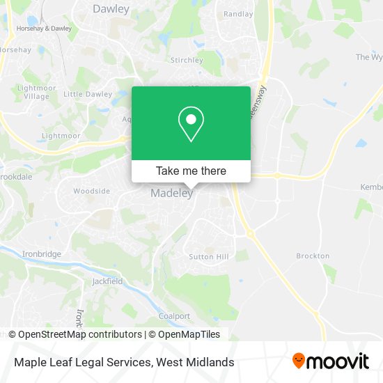 Maple Leaf Legal Services map