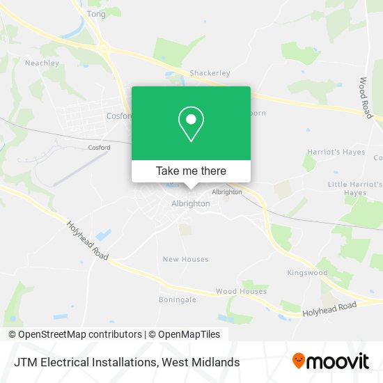 JTM Electrical Installations map