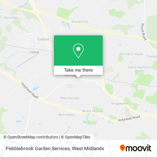 Pebblebrook Garden Services map