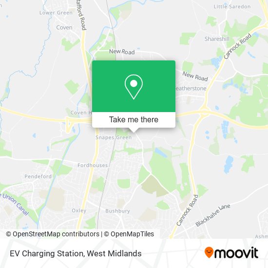 EV Charging Station map