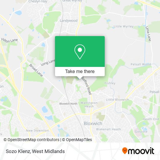 Sozo Klenz map