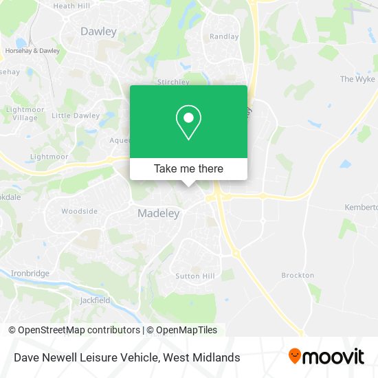 Dave Newell Leisure Vehicle map