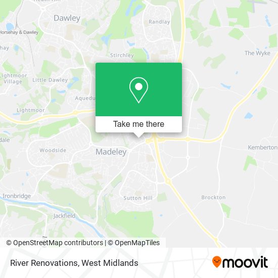 River Renovations map