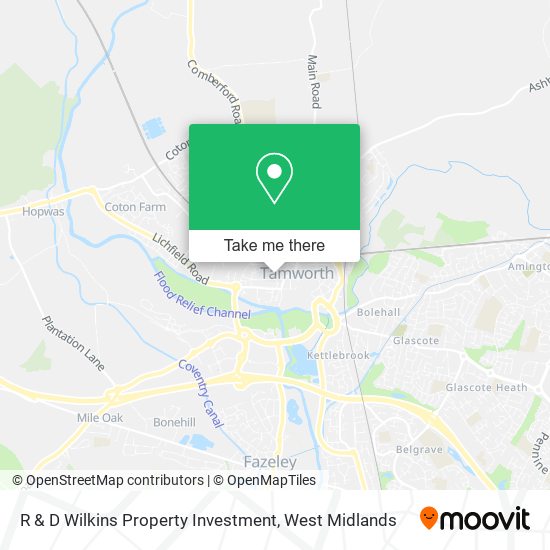 R & D Wilkins Property Investment map