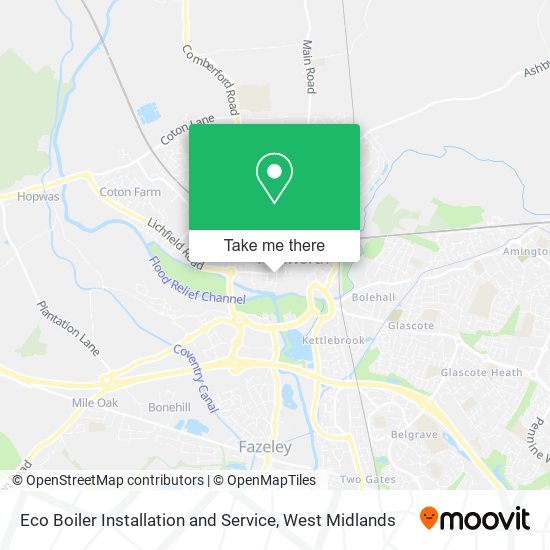 Eco Boiler Installation and Service map