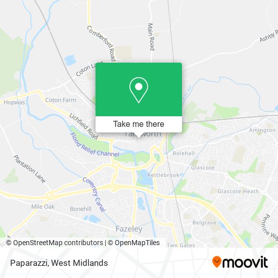 Paparazzi map