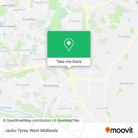 Jacko Tyres map