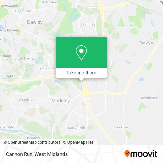 Cannon Run map