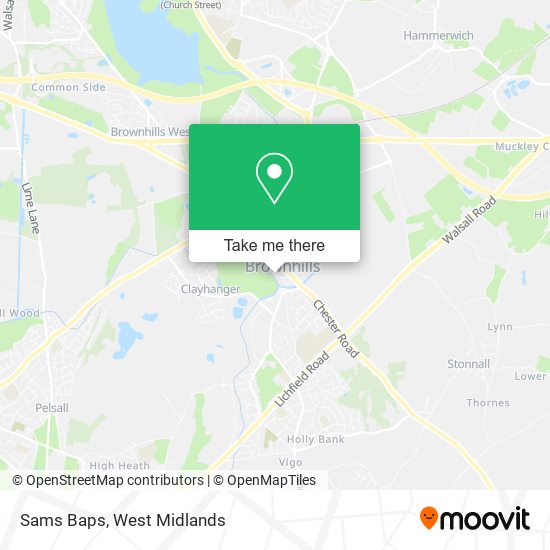 Sams Baps map