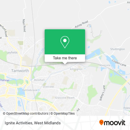 Ignite Activities map
