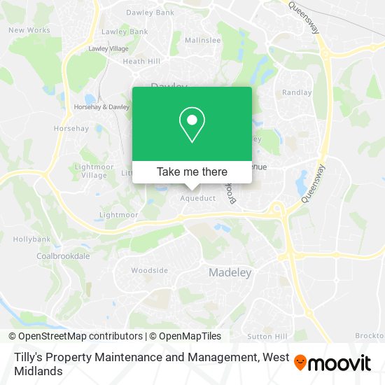 Tilly's Property Maintenance and Management map