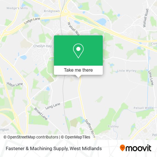 Fastener & Machining Supply map