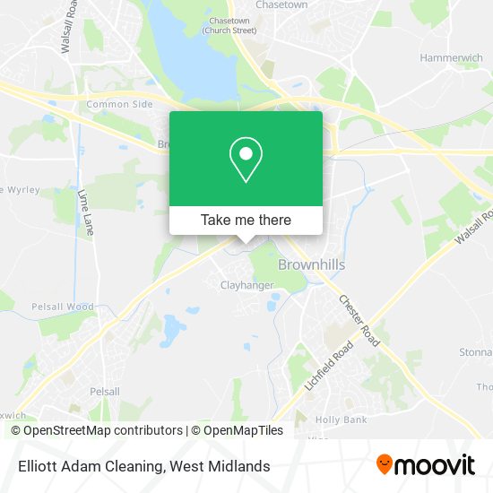 Elliott Adam Cleaning map