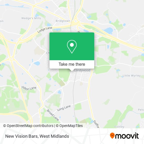 New Vision Bars map