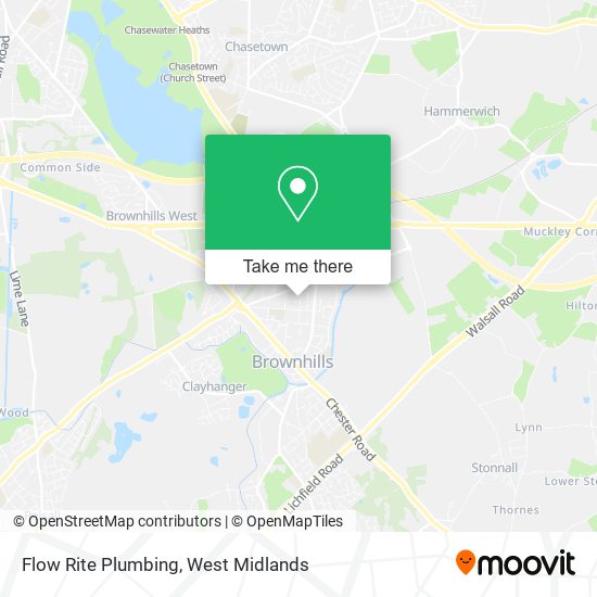 Flow Rite Plumbing map