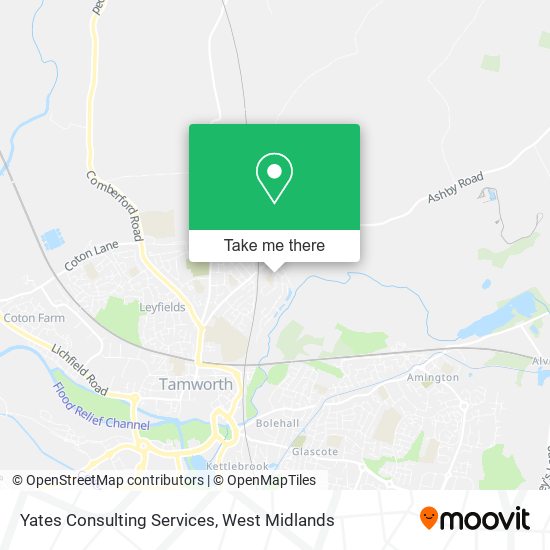 Yates Consulting Services map