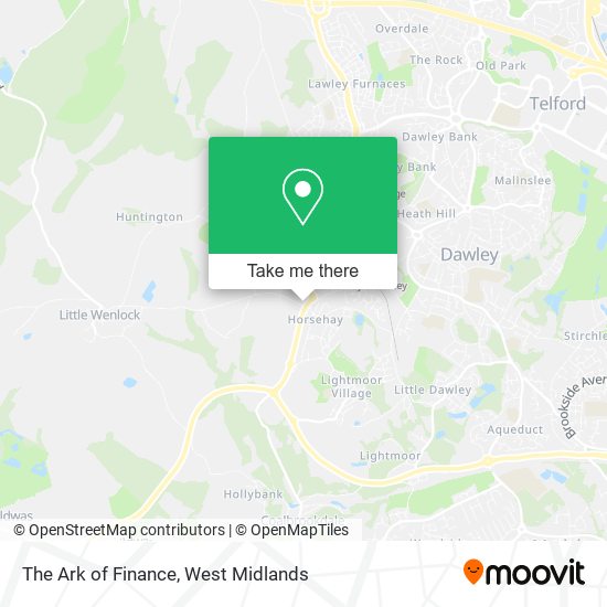 The Ark of Finance map