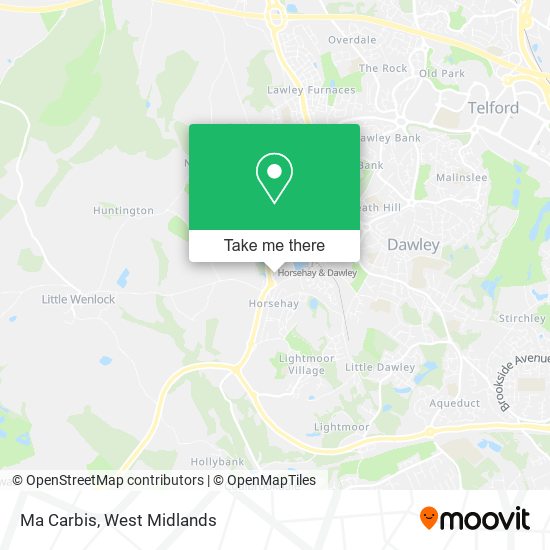 Ma Carbis map