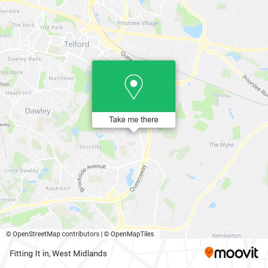 Fitting It in map