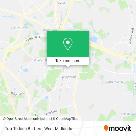 Top Turkish Barbers map