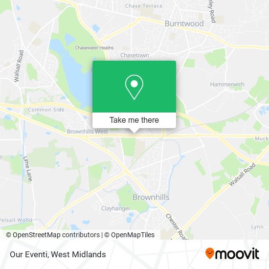 Our Eventi map