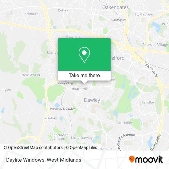 Daylite Windows map