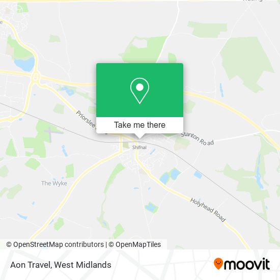 Aon Travel map