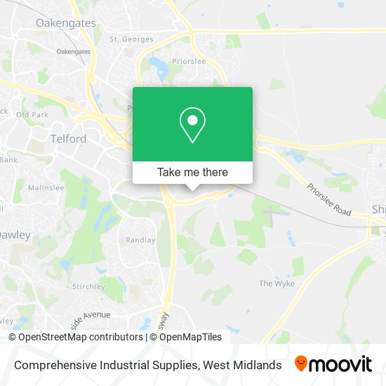 Comprehensive Industrial Supplies map