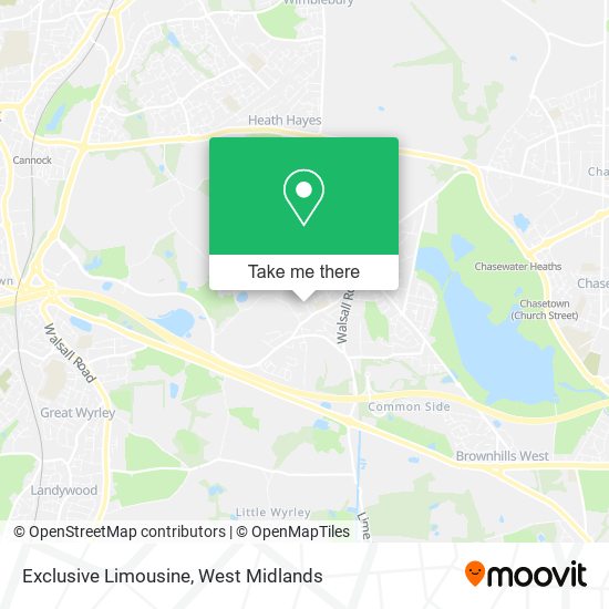 Exclusive Limousine map