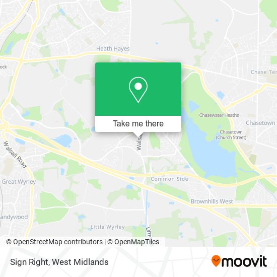 Sign Right map