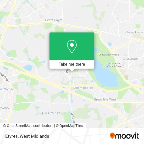Etyres map