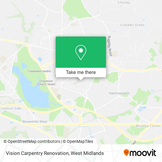 Vision Carpentry Renovation map