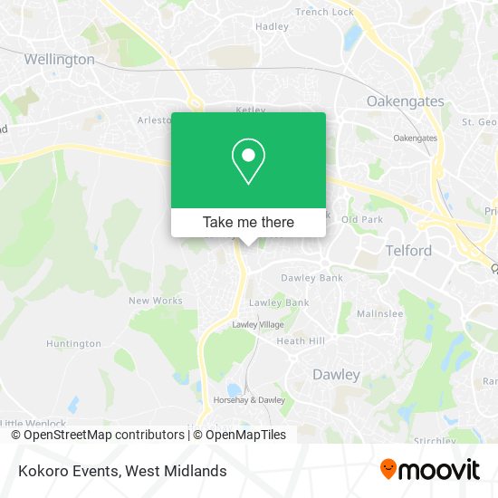 Kokoro Events map