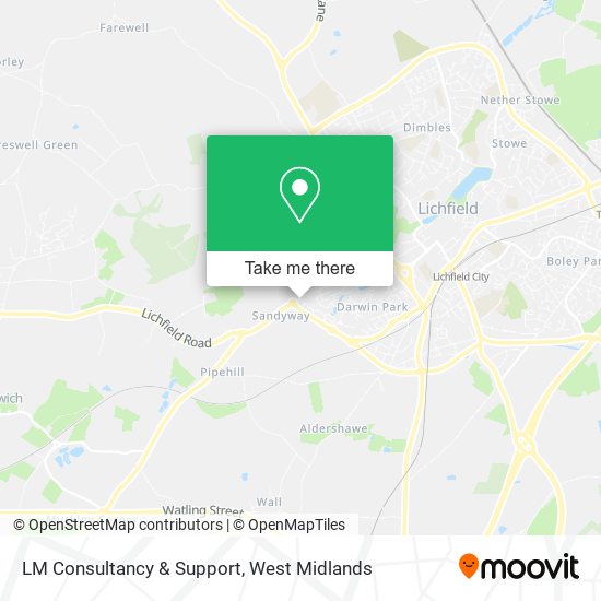 LM Consultancy & Support map