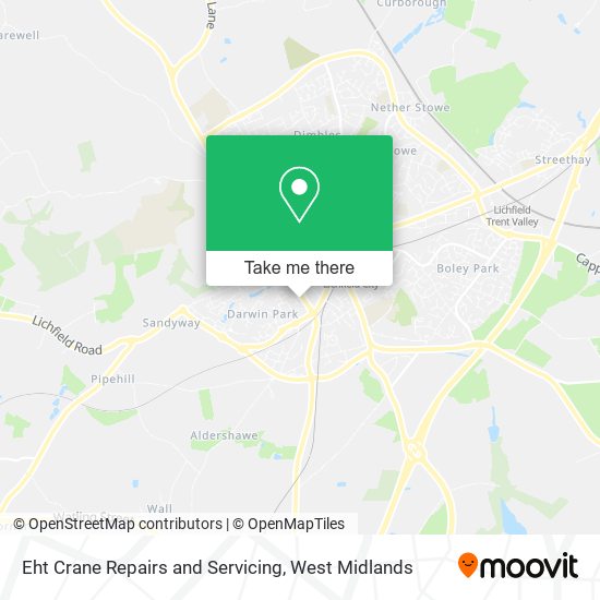 Eht Crane Repairs and Servicing map
