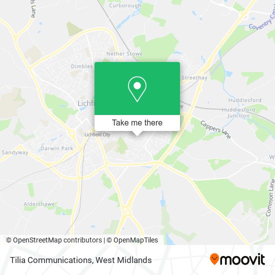 Tilia Communications map