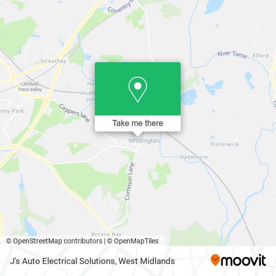 J's Auto Electrical Solutions map