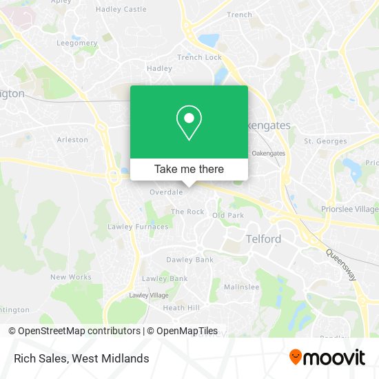 Rich Sales map