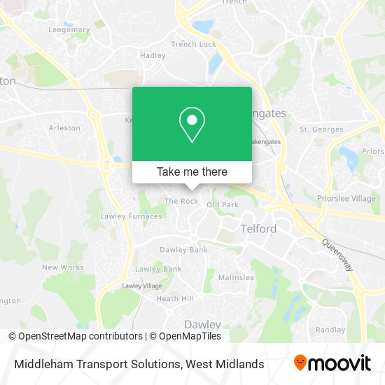 Middleham Transport Solutions map