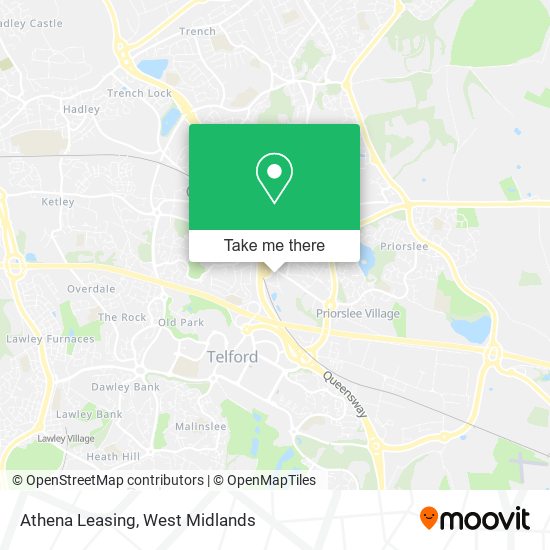 Athena Leasing map