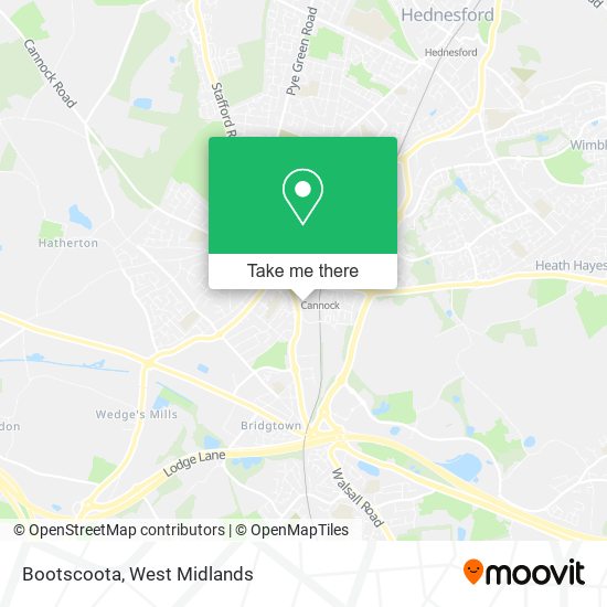 Bootscoota map